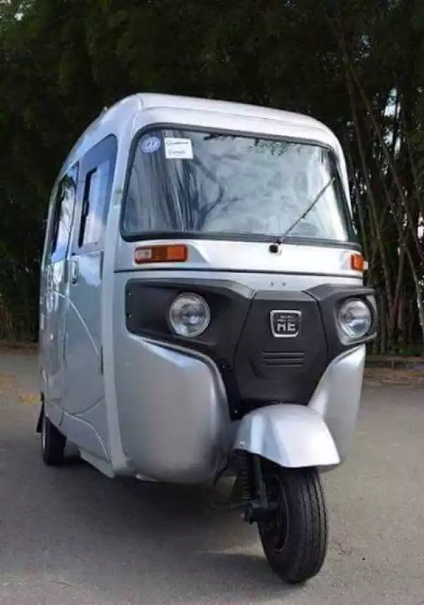Checkout This Latest Keke Napep Which Is Fully Air Conditioned - See Photos